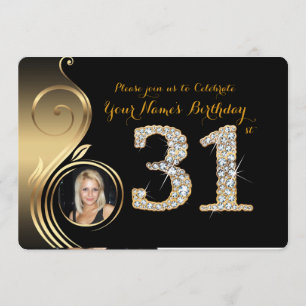 3ø, convite do aniversário, diamante do número,