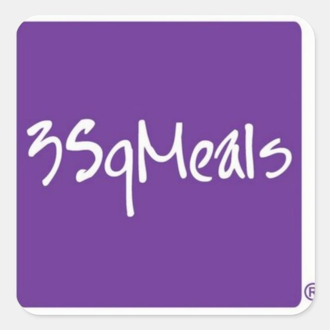3SqMeals - Adesivos (Frente)