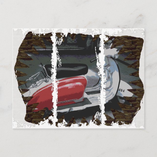 3Tall sujo encaixota o cartão (Frente)