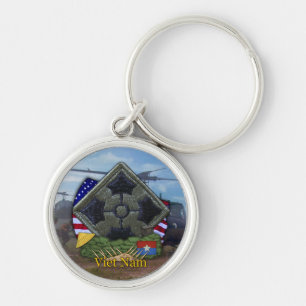 4ª divisão de infantaria vietnam veterans Chaveiro