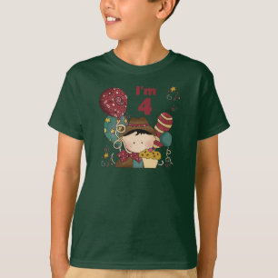 4º Aniversário Camisetas e presentes