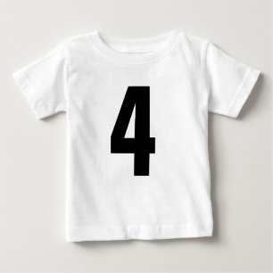 4º aniversário Idade 4 Toddler T-shirts