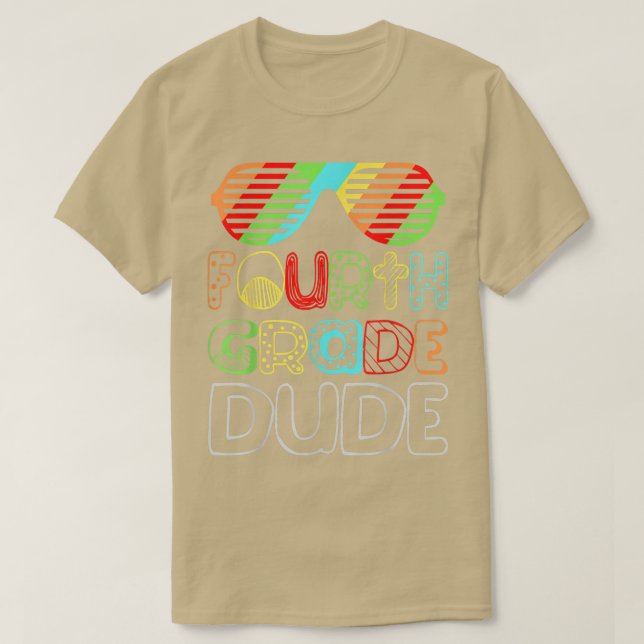 4º ano de volta à camisa de escola 1º dia de 4 (Frente do Design)