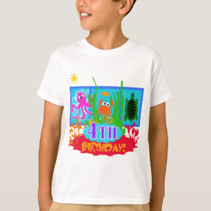 4º Camisetas de Aniversário Submarino