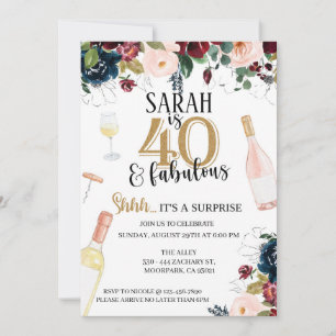 40º, ANIVERSÁRIO DE 40 ANOS, FESTA DE VINHOS, SURP