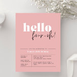 40.º Convite à apresentação de propostas, cor-de-r<br><div class="desc">O tema: RETRO ELEGANCE. O estilo: minimalista e chique. A cor rosa empoeirada sobre tendência traz uma sensibilidade moderna a este design simples e vintgauge inspirado. Fácil de personalizar com todos os detalhes do seu partido. Uma tipografia bonita,  "olá,  quatro-oh!".</div>