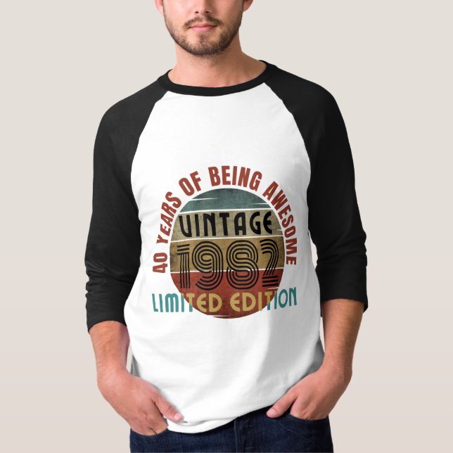 40 anos de ser incrível Camiseta (Frente)