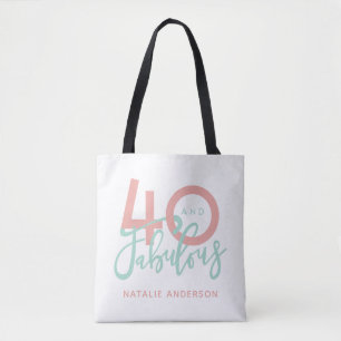 40 e fabuloso bolsa de ouro e festa de aniversário