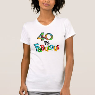 40 são T-shirts e presentes fabulosos