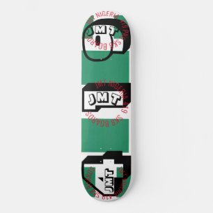419 JMT NIGERIA 8, 1/4", skateboard Deck