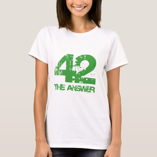 42 é o t-shirt da resposta (Frente)