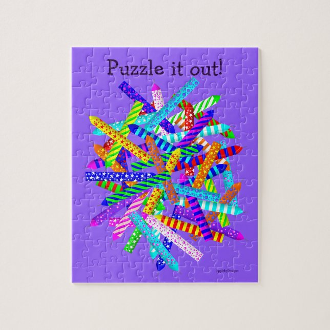 42nd Quebra-cabeça do aniversário (Vertical)