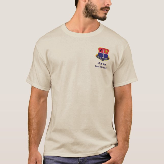 447th T-shirt de apoio aéreo do grupo TXSG (Frente)