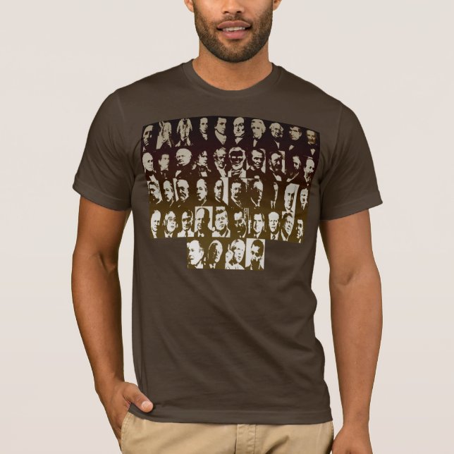 44 presidentes T-SHIRT (Frente)