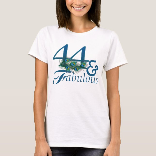 44o T-shirt do aniversário (Frente)