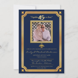 45º Aniversário de Casamento - Convites ADICIONE F