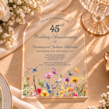 45º Aniversário de Casamento Safiras Flores Silves