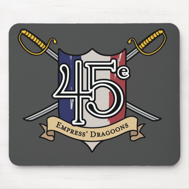 45e Empress' Dragoons Mousepad (Frente)