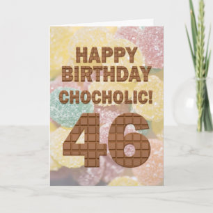 46.º Cartão de aniversário Chocolólico