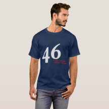 46 faça o t-shirt do marinho dos homens de América