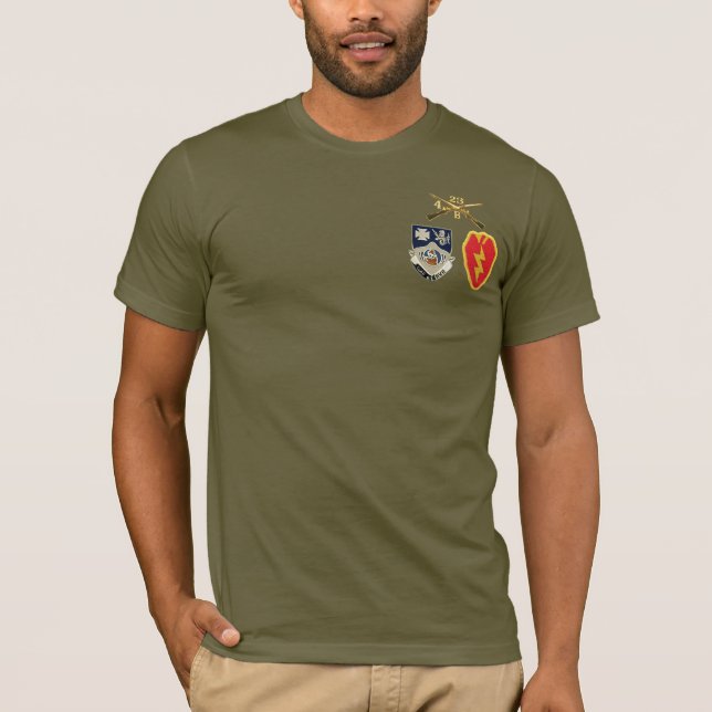 4/23rd Inf. Camisa das insígnias M113 VSR (Frente)