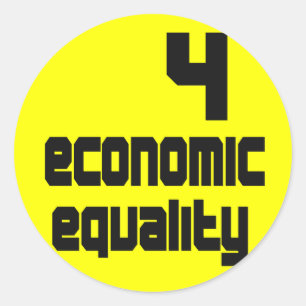 4 Adesivos para Igualdade Econômica