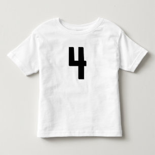 4 ANOS DE IDADE, JERSEY T-SHIRT