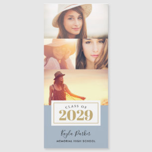 4 Cartões para Anúncio de Graduação Magnética de F