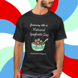 4 de janeiro é Camiseta do Dia Nacional de Espagu