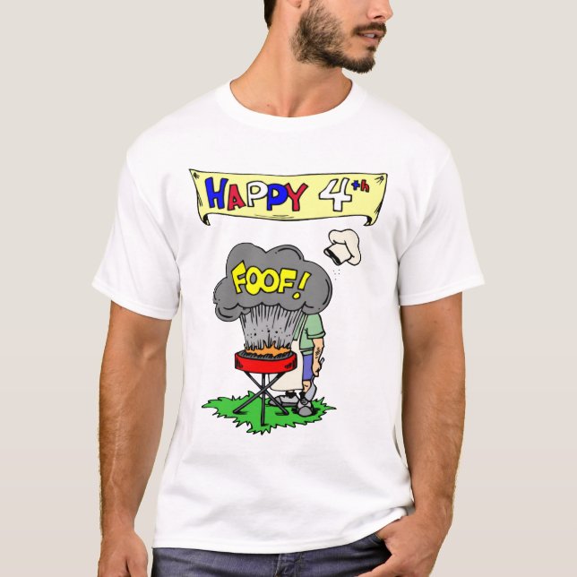 4 De Julho Bar BQ T-Shirt (Frente)