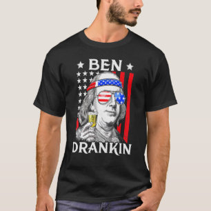 4 De Julho Camisas Para Homens Ben Drankin Benjami