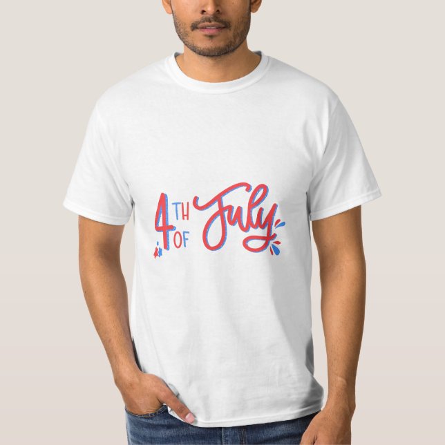 4 de julho camisas perto de mim (Frente)