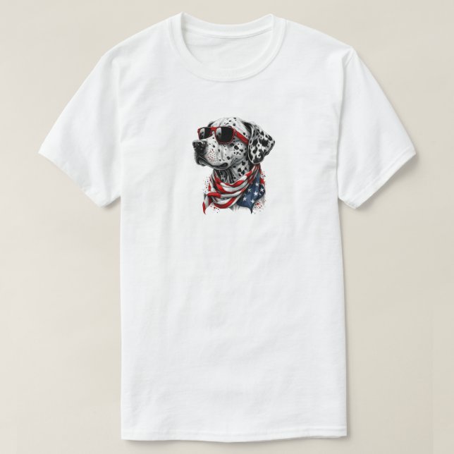 4 De Julho, Camiseta Dalmaciana (Frente do Design)