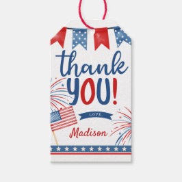 4 de julho Favorecer Etiquetas