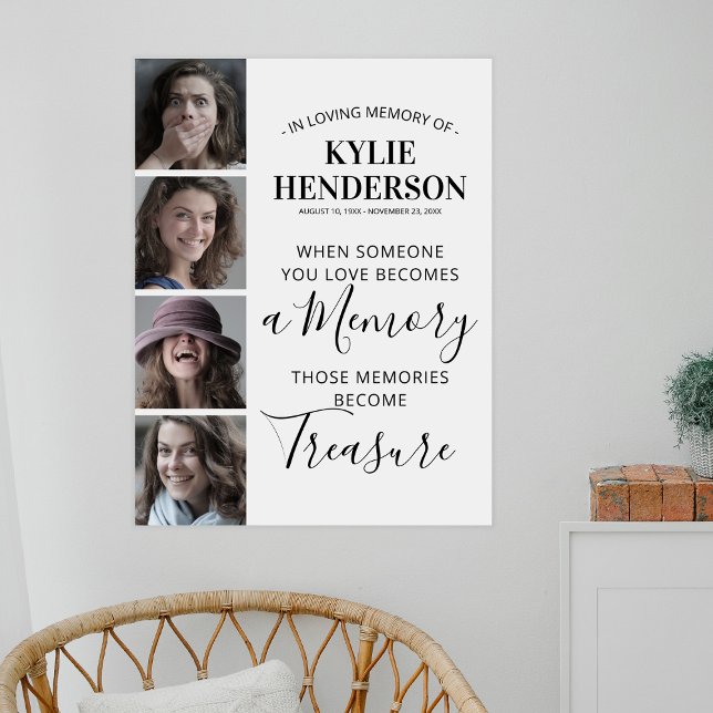 4 Foto em Loving Tribute Poster (Criador carregado)