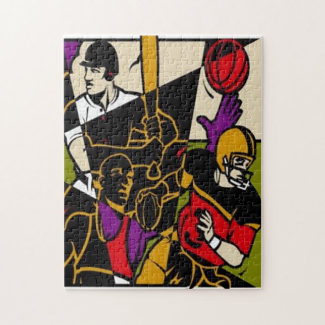 4 Quebra-cabeça desportiva (Vertical)