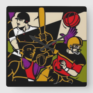 4 Relógio de Parede Esporte