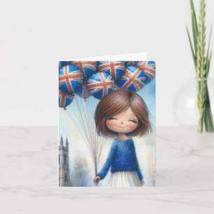 4 x 5.6 Cartão de Saudação Dobrado - Personalizáve