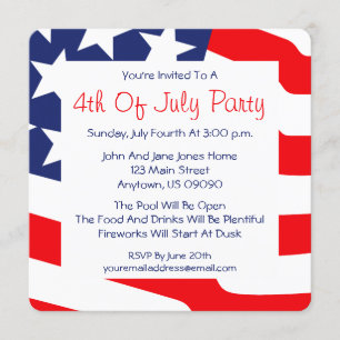 4o De convites de julho (fundo da bandeira