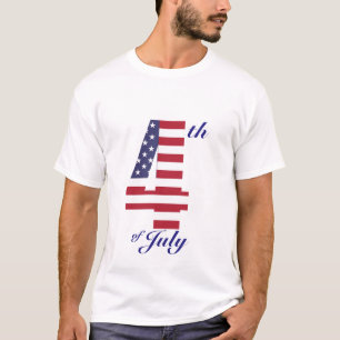 4o do t-shirt de julho