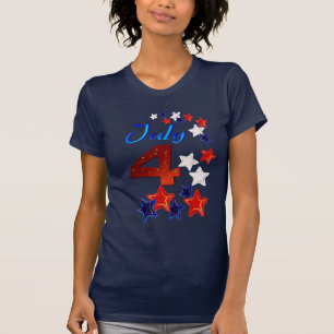 4o grande do t-shirt de julho