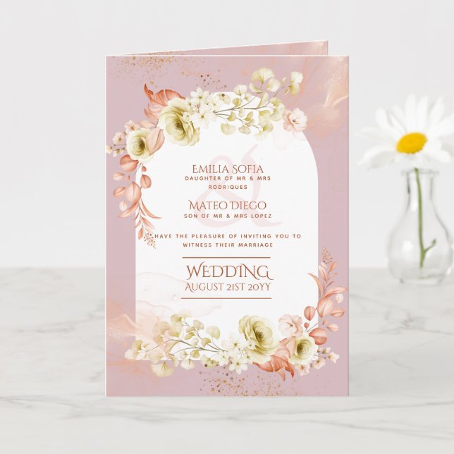 4pg Programa de Casamento Floral Hispânico Quic Bi (Planta pequena)