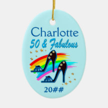 50ª RAINHA DE CALÇADO DATADA E ORNAMENTO PERSONALI