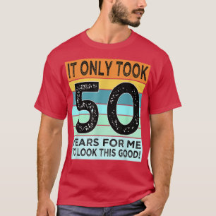 50º aniversário de Camisetas para homens mulheres 