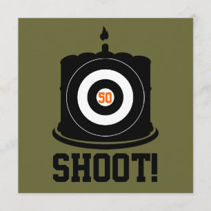 50º aniversário de Sharpshooter - Convite à ca
