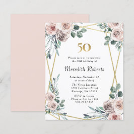 50º Aniversário do Partido Dourado Floral
