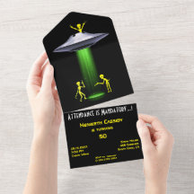 50º aniversário 👽 Festa de Rapto de Alienígenas O