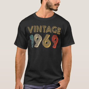50º Aniversário Presente Vintage 1969 T-Shirt
