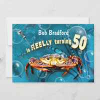 50º Convite de Aniversário - BANQUETE CRAB