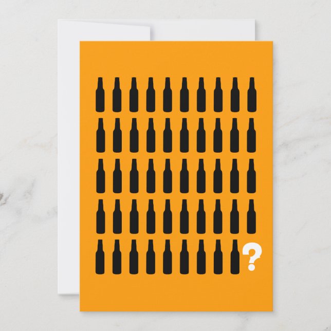 50º Convite de Aniversário - Saúde! (Frente)